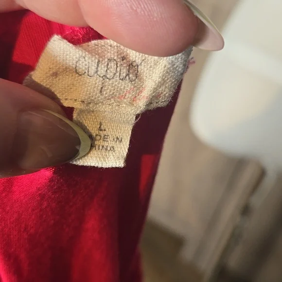 Rose One-Shoulder Pink Women's Top - Picture 6 of 7